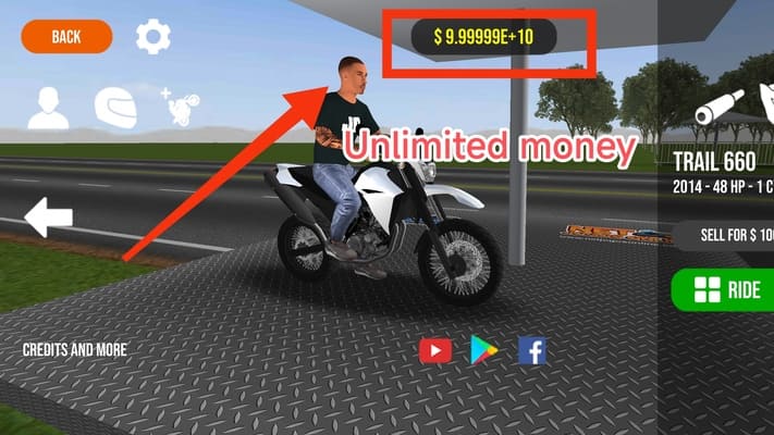 Moto Wheelie 3D Banner