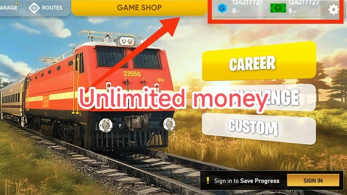 Indian Train Simulator: Game Banner