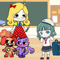YOYO Doll School life Dress up Mod APK icon