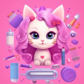 Idle Cat Makeover: Hair Salon Mod APK icon