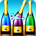 bottle shoot game icon