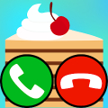 fake call and sms cake game Mod APK icon
