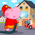 Fireman Hippo: City Hero Mod APK icon