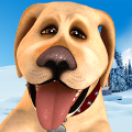 Talking John Dog Frozen City Mod APK icon