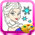 magic coloring book icon