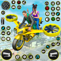 Flying Bike Driving Simulator Mod APK icon