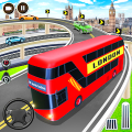 City Coach Bus Driving Sim 3D Mod APK icon