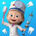 Masha and the Bear: Dentist Mod APK icon