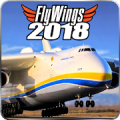 Flight Simulator 2018 FlyWings Mod APK icon
