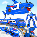 Shark Robot Transform Bike War Mod APK icon