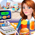 High School Cafe Cashier Games Mod APK icon