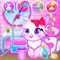 My Sweet Kitty Groom and Care Mod APK icon