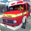 Fire Truck Rescue Simulator Mod APK icon