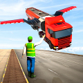 Flying Oil Tanker Truck Games Mod APK icon