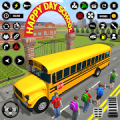 School Bus Coach Driver Games Mod APK icon