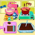 Bake Chocolate Caramel Bars Mod APK icon