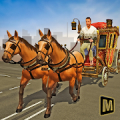 transporte de pasajeros a caballo montado Mod APK icon