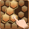 Hexágono de bloque de madera Mod APK icon