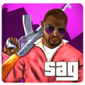 San Andreas American Gangster 3D Mod APK icon