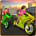 Kids MotorBike Rider Race 3D Mod APK icon