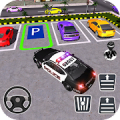 Police Car Park City Highway Mod APK icon