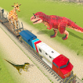 Animal Train Transport Game 2021: Train Games 2021 Mod APK icon