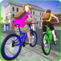 Kids School Time Bicycle Race Mod APK icon