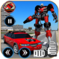 Police Limo Car Robot Games Mod APK icon