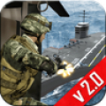 Navy Gunship Shooting 3D Game Mod APK icon