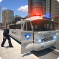 Police bus prison transport 3D Mod APK icon