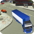 Cargo Truck Driving Games: Subway Runner Mr Parker Mod APK icon