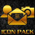 ICON PACK GOLD THEME LAUNCHER Mod APK icon