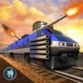 Police Train Shooter Gunship Attack : Train Games Mod APK icon