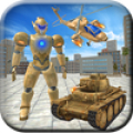 US Army Transform Robot War Mod APK icon