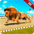 Wild Lion Racing Animal Race Mod APK icon