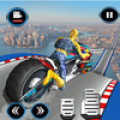 Moto Spider Vertical Ramp: Jump Bike Ramp Games Mod APK icon