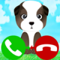 fake call puppy game icon