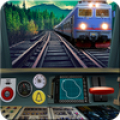 Train driving simulator Mod APK icon