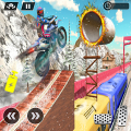 Tricky Bike Stunt Racing Game Mod APK icon