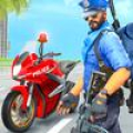 US Police Gangster Crime City Mod APK icon