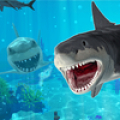 Gran tiburón blanco: Mar Megalodon Simulación icon