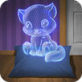 Hologram Kitten 3D Simulator icon