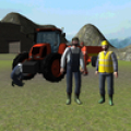 Farming 3D: Tractor Driving Mod APK icon