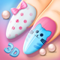 Fashion Nail Salon Games 3D Mod APK icon