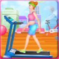 muchacha ajuste entrenamiento Mod APK icon