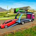 Car Transport Truck Free Games: Car transportation icon