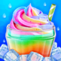 Unicorn Ice Cream Milkshake - Super Ice Drink Mod APK icon