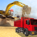 excavadora camión volquete Mod APK icon