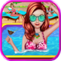 Summer Girl - Crazy Pool Party Mod APK icon