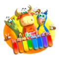 Piano para bebes y niños con animales de granja Mod APK icon